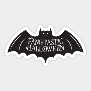 Fangtastic halloween Sticker